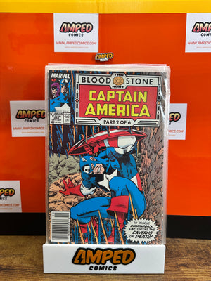 Captain America 358 Marvel 1989 Bloodstone Hunt Part 2 of 6