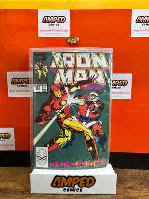 Iron Man 254 Marvel Comics March 1990 Ho-Ho-Homicide