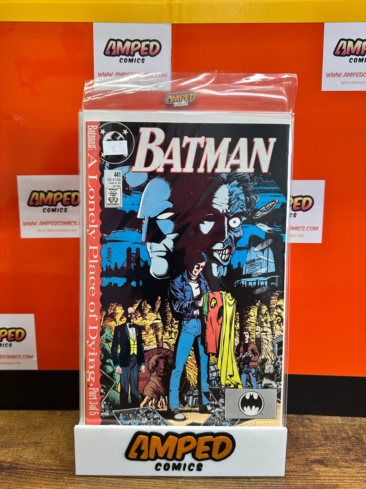 Batman 441 - A Lonely Place of Dying Part 3 (DC Comics, 1989)