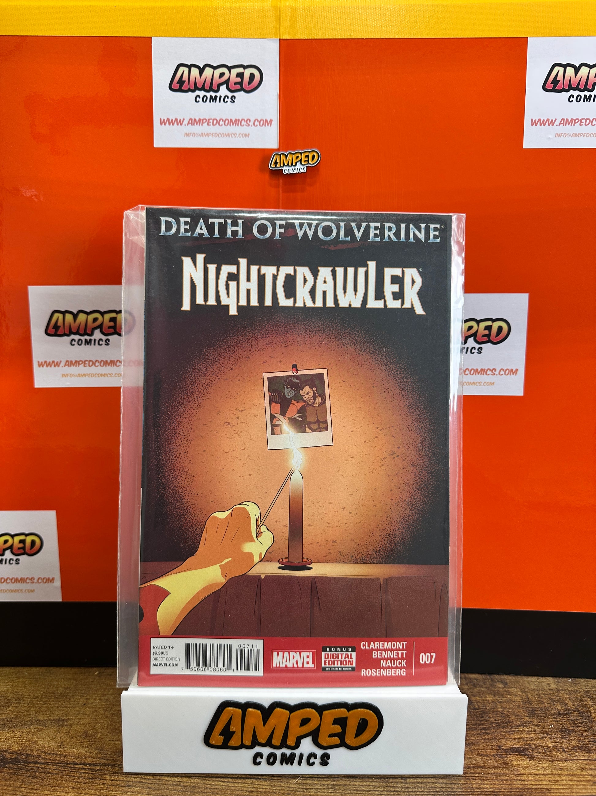 Nightcrawler 7 Death of Wolverine (2014) Marvel Comics