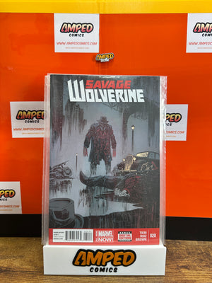 Savage Wolverine 20 Marvel Comics 2014 Tieri Ruiz Brown