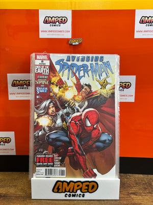 Avenging Spider-Man 8 Marvel June 2012 Doctor Strange Silver Sable