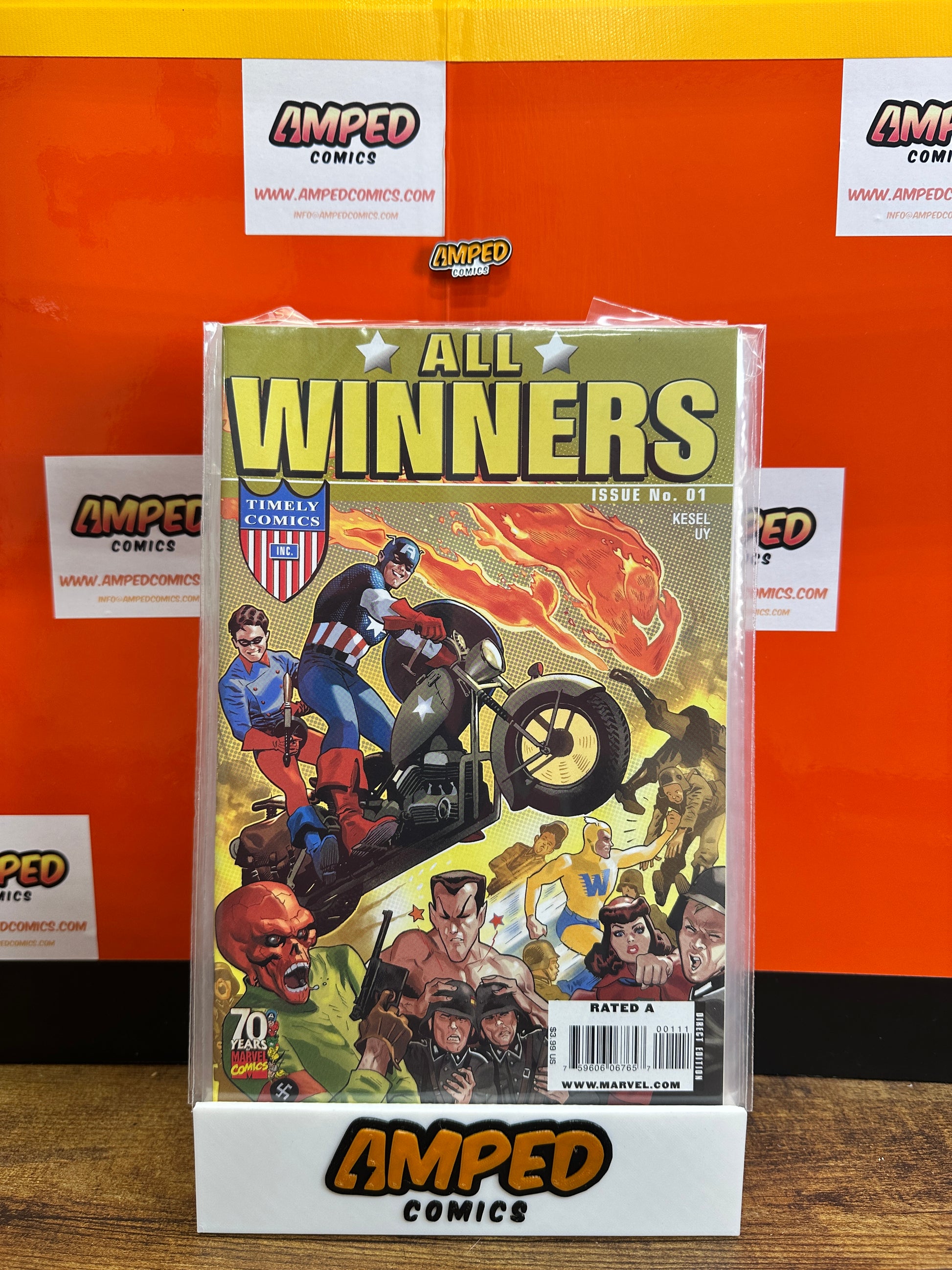 All Winners Issue 1 Timely Comics Marvel 70th Anniversary