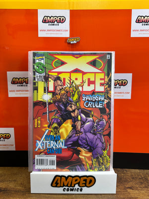 X-Force 55 Marvel Comics April 1996 Shatterstar vs Grule