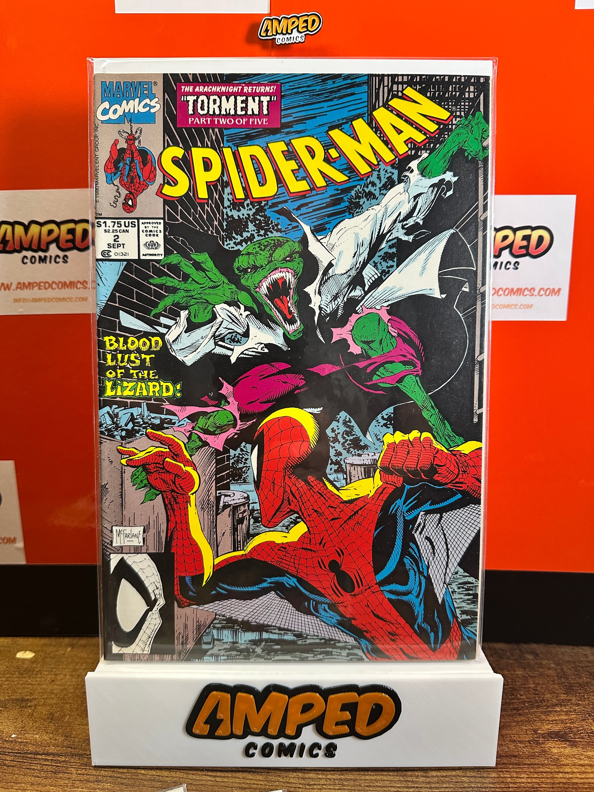 The legendary Todd McFarlane Torment run — Spider-Man #1–5 w/Silver and Gold Var