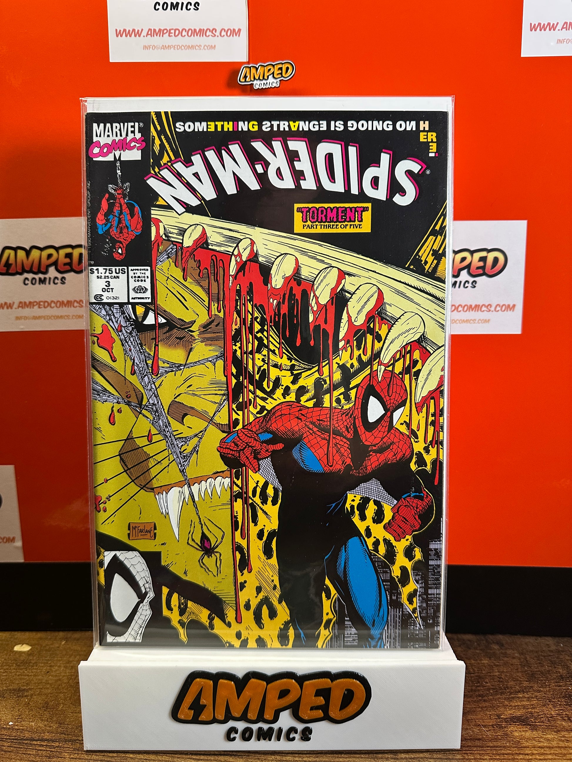 The legendary Todd McFarlane Torment run — Spider-Man #1–5 w/Silver and Gold Var