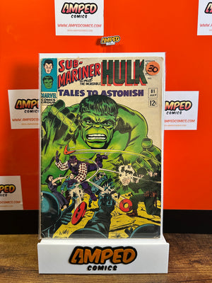 Tales to Astonish 81 Sub-Mariner Hulk Marvel Comics July 1966