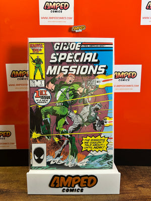 G.I. Joe Special Missions 1 Marvel Comics 1986 1st Issue