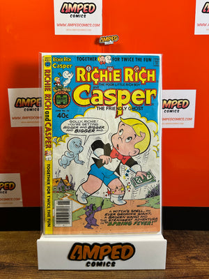 Richie Rich and Casper 34 Harvey Comics June 1977 LOW GRADE