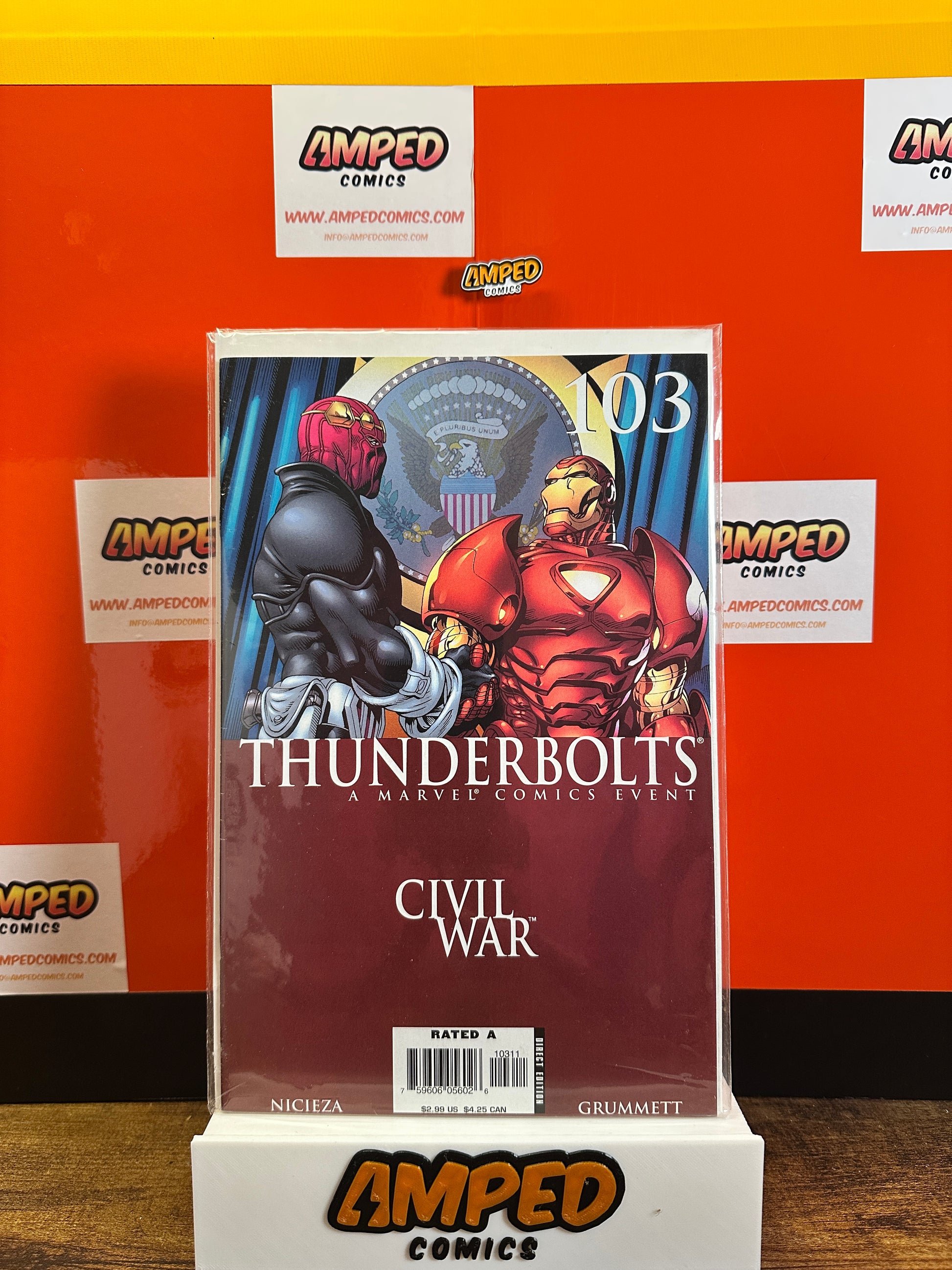 Thunderbolts 103 Civil War Marvel Comics Event