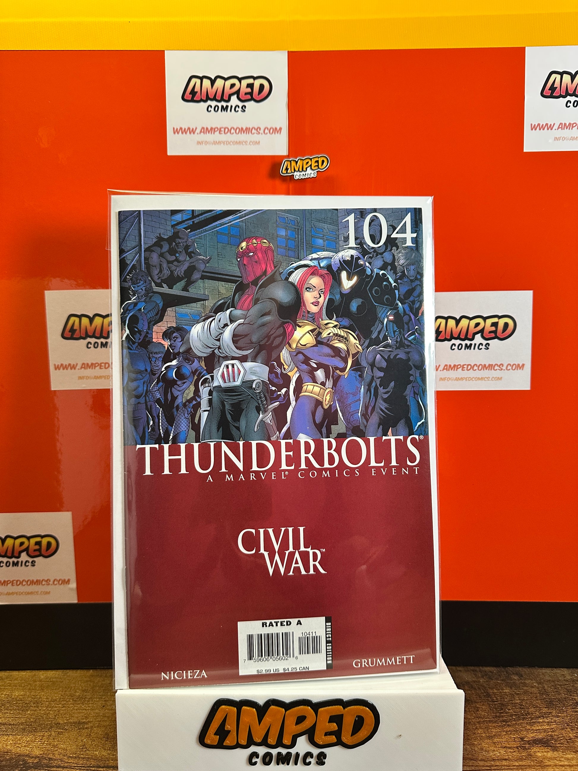 Thunderbolts 104 Civil War Marvel Comics Event