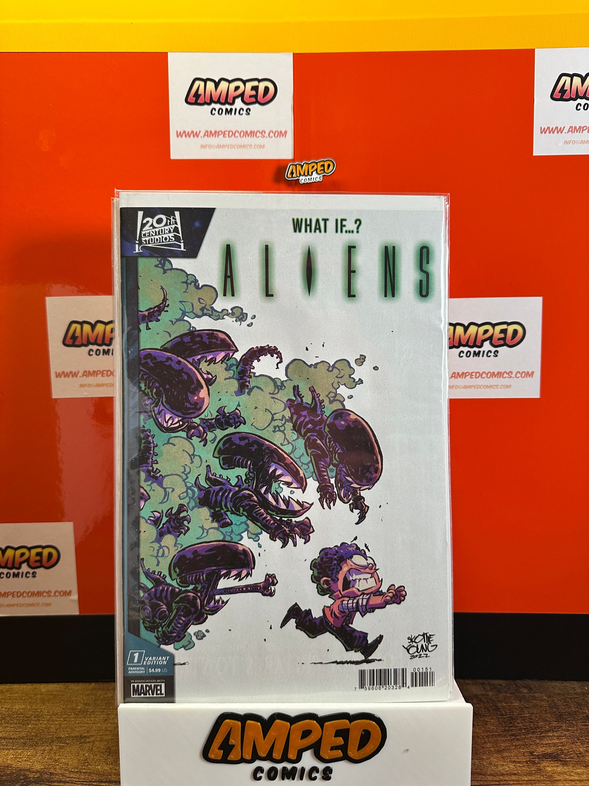What If... Aliens 1 YOUNG Variant Edition Marvel 2022