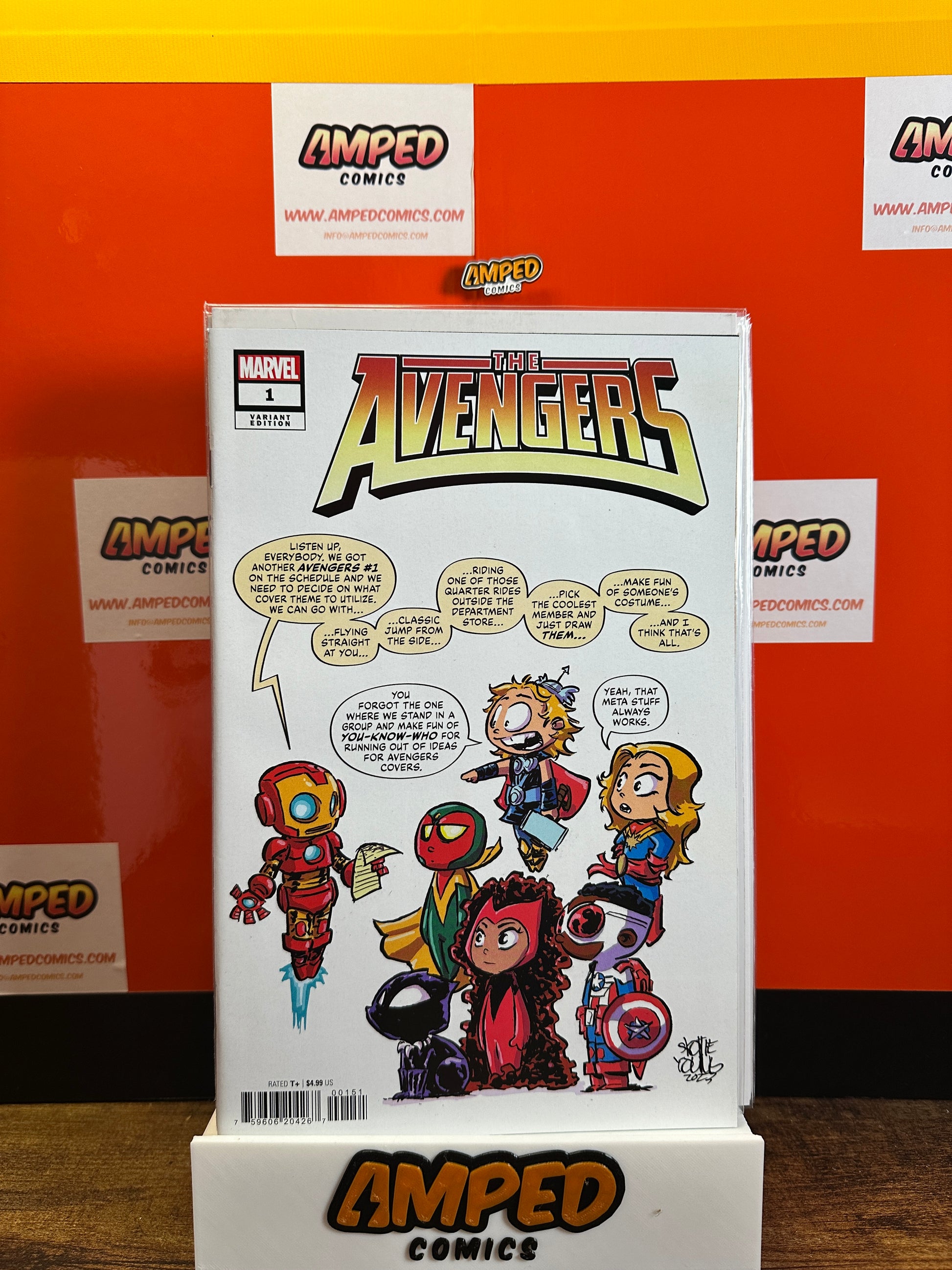 The Avengers 1 Variant Edition Marvel Comics
