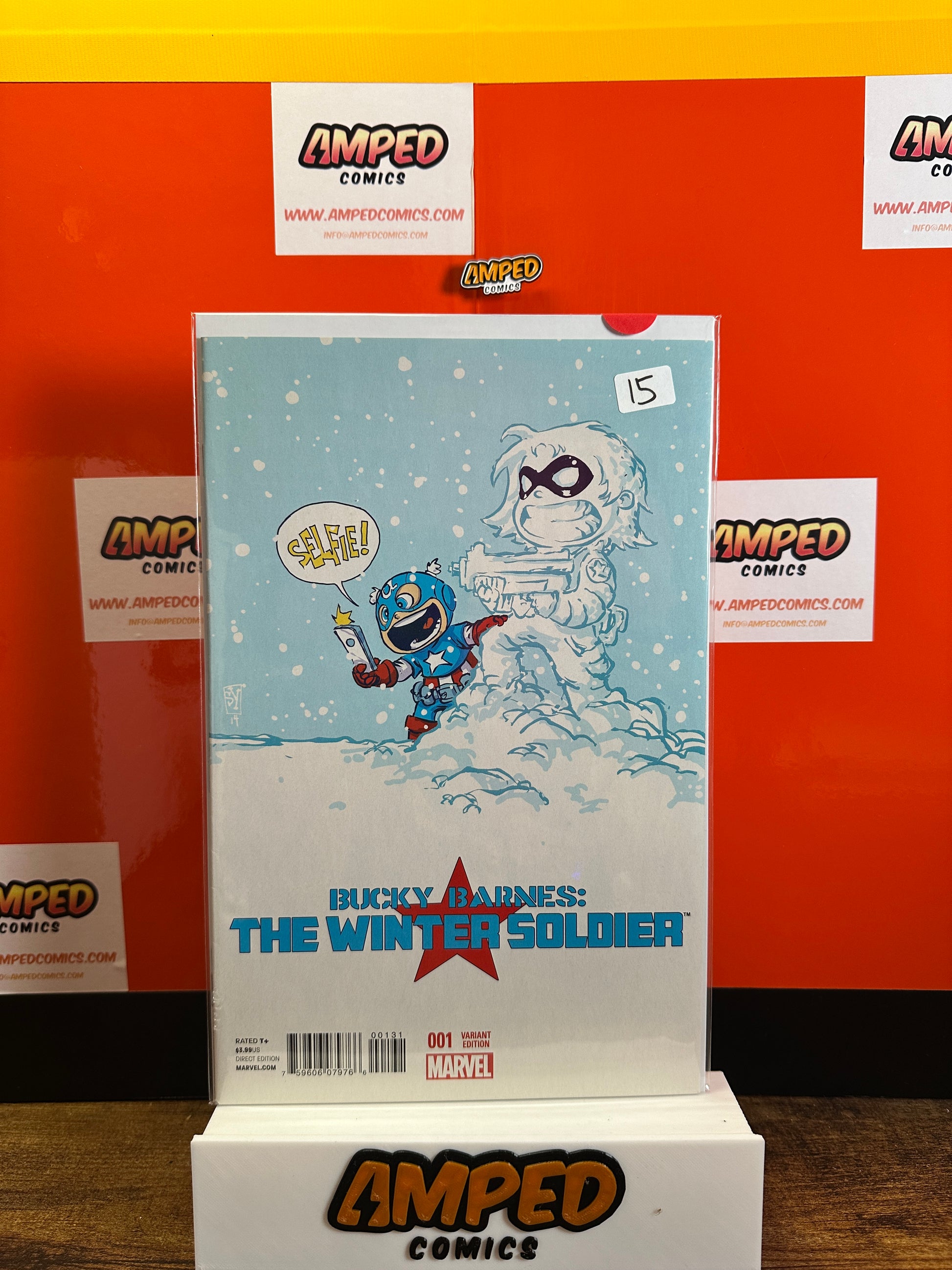 Bucky Barnes The Winter Soldier 1 YOUNG Variant Edition Marvel
