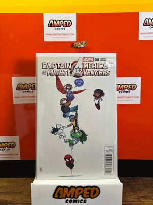 Captain America The Mighty Avengers 1 YOUNG Variant Marvel 2014
