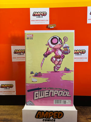 The Unbelievable Gwenpool 1 YOUNG Variant Edition Marvel Comics