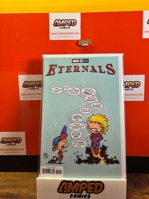 Eternals 1 Variant Edition Marvel Comics 2021 Skottie Young Cover