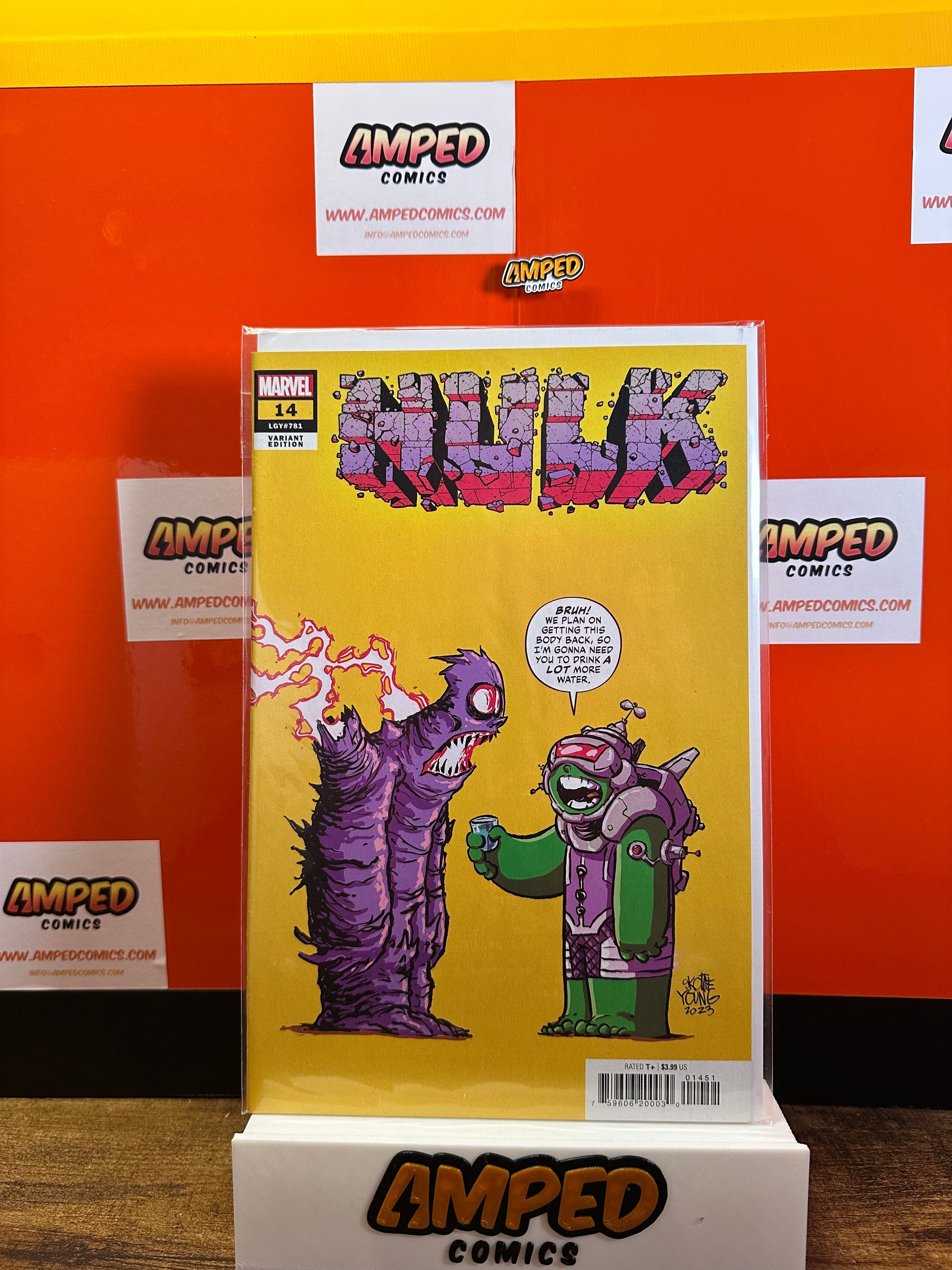 Hulk 14 Marvel 2023 Skottie Young Variant Cover