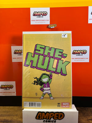 She-Hulk 1 YOUNG Variant Edition Marvel NOW