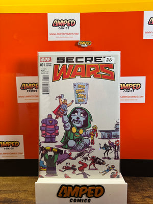 Secret Wars 1 YOUNG Variant Edition Marvel Comics 2015