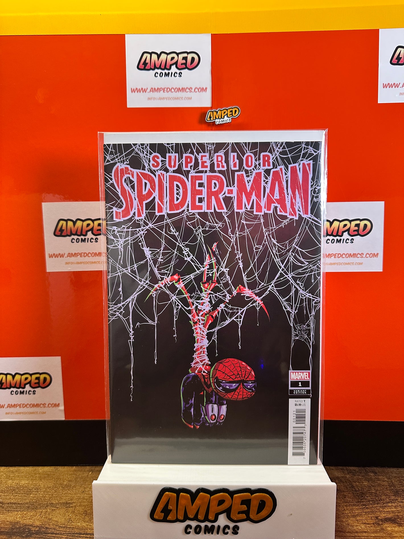 Superior Spider-Man 1 Marvel Comics 2023 YOUNG Variant Cover