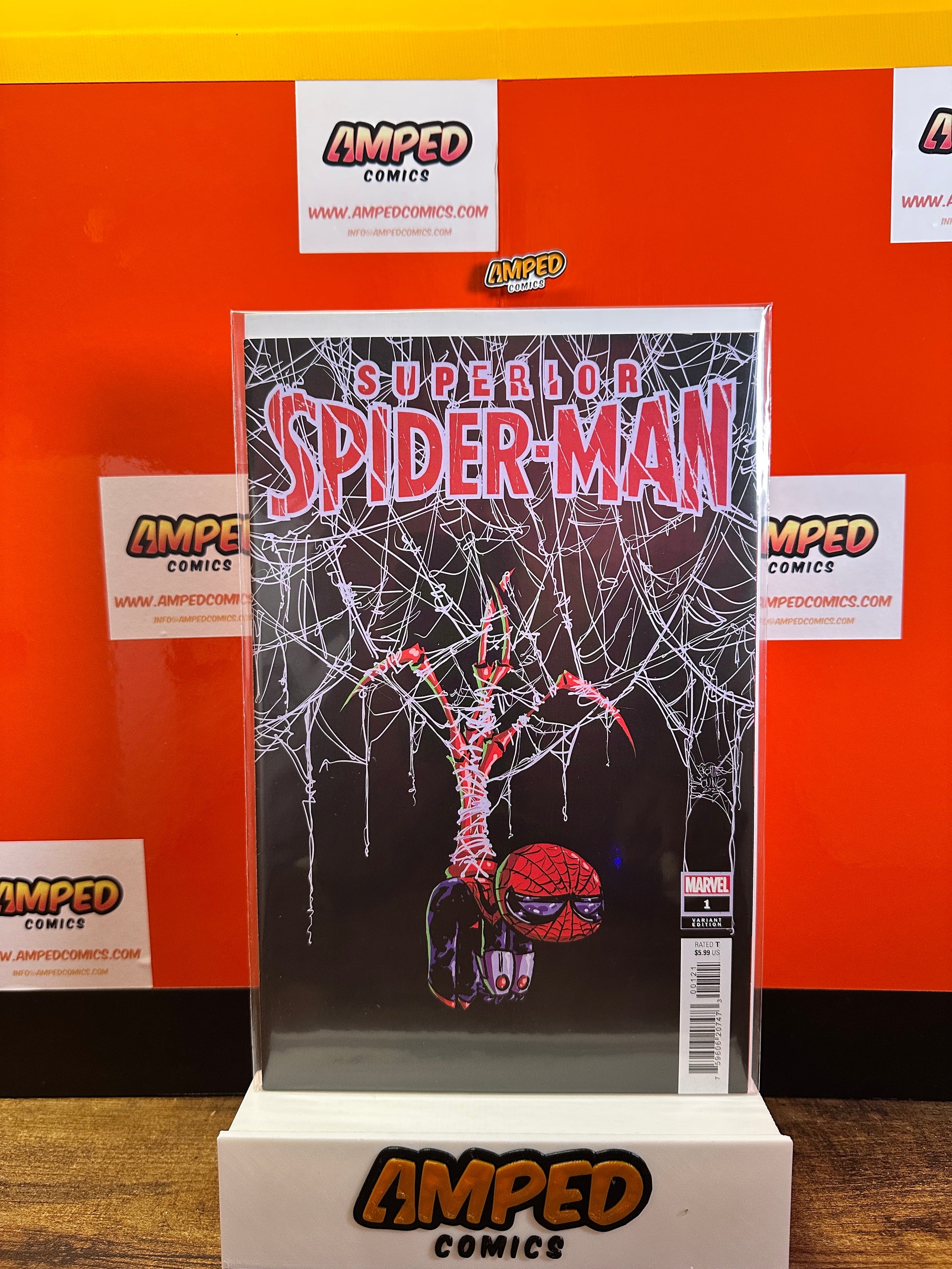 Superior Spider-Man 1 Marvel Comics 2023 YOUNG Variant Cover