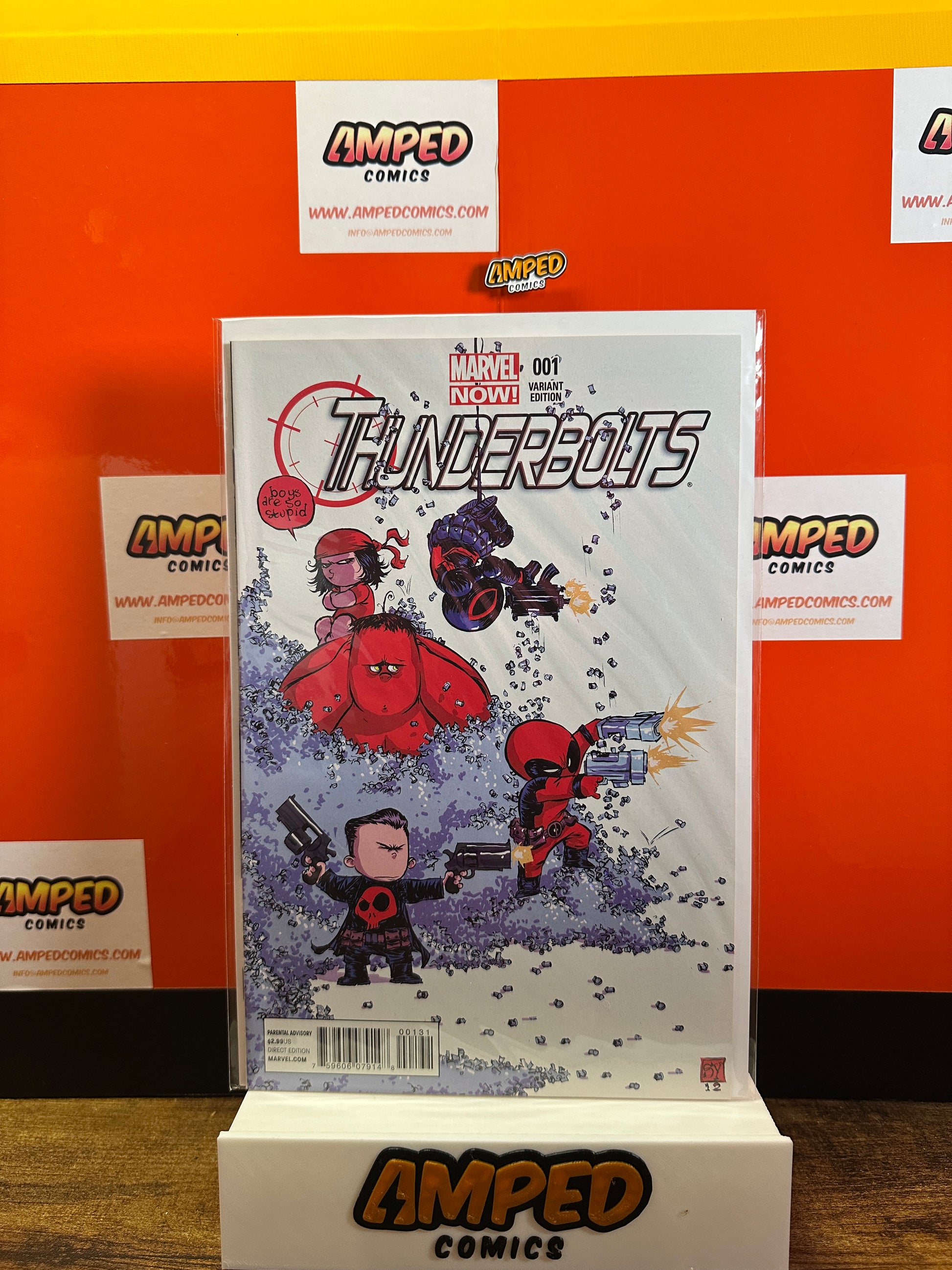 Thunderbolts 1 YOUNG Variant Edition Marvel NOW 2012