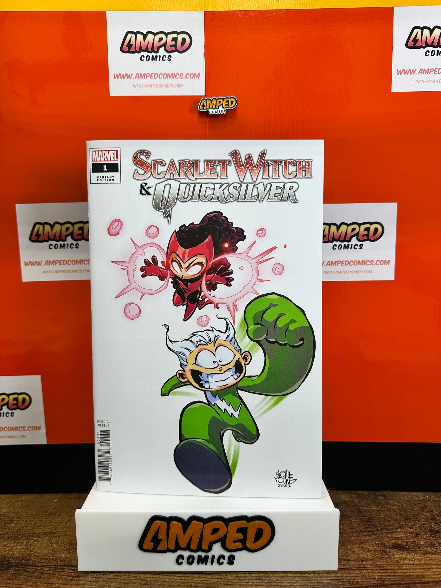 Scarlet Witch Quicksilver 1 YOUNG Variant Edition Marvel 2023