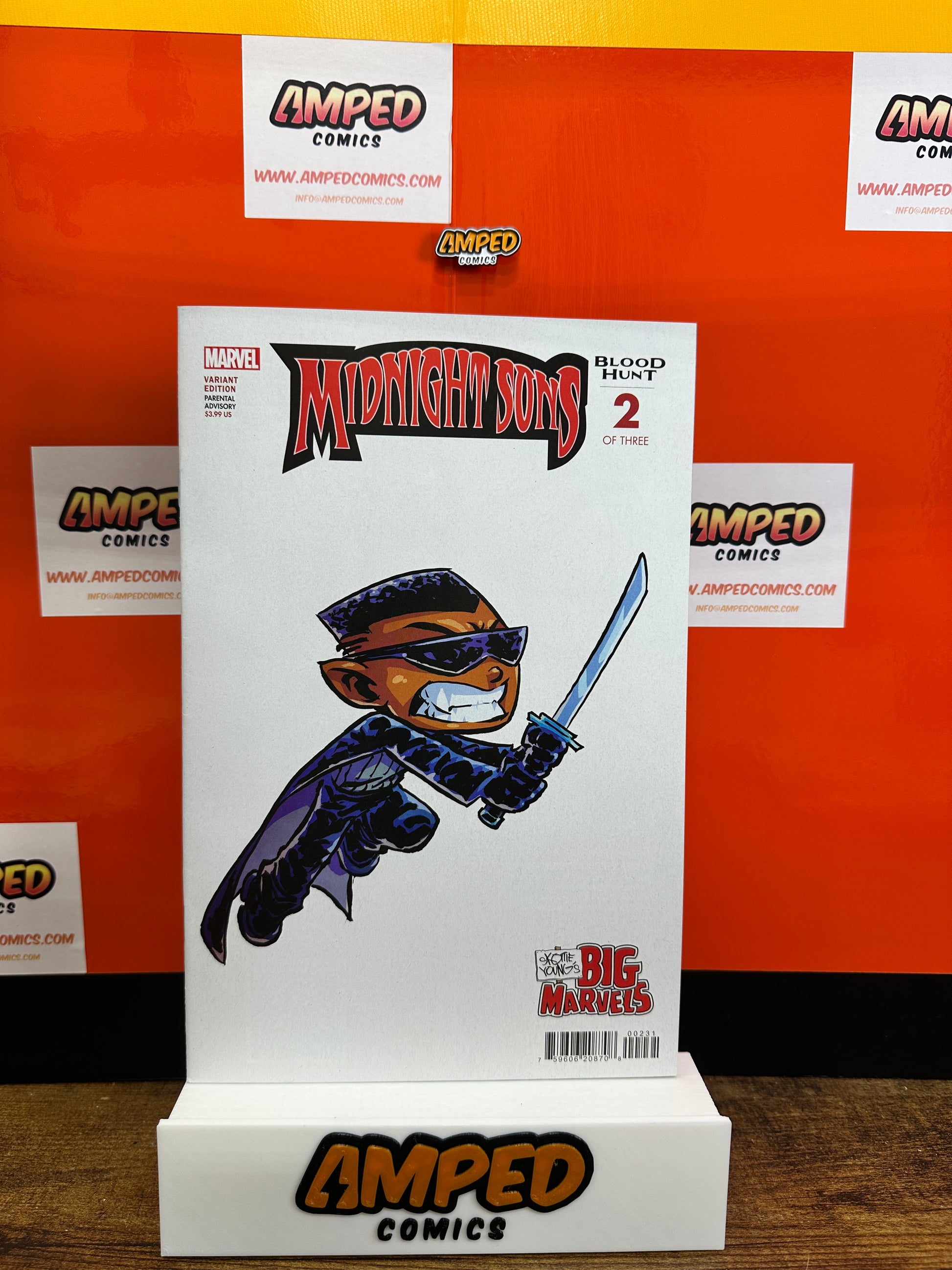 Midnight Sons 2 Blood Hunt Marvel YOUNG Variant Edition
