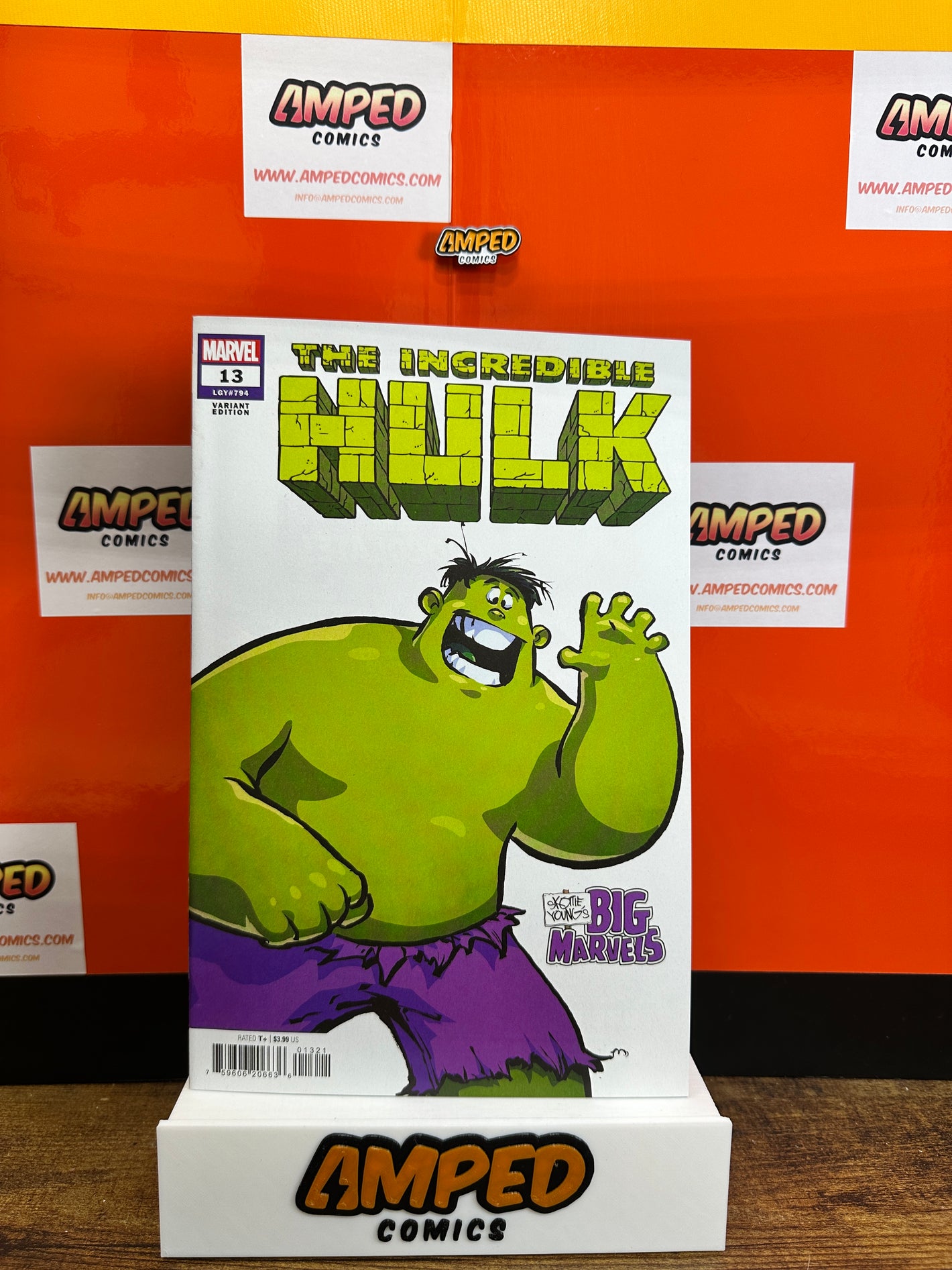 The Incredible Hulk 13 YOUNG Variant Edition Marvel Comics