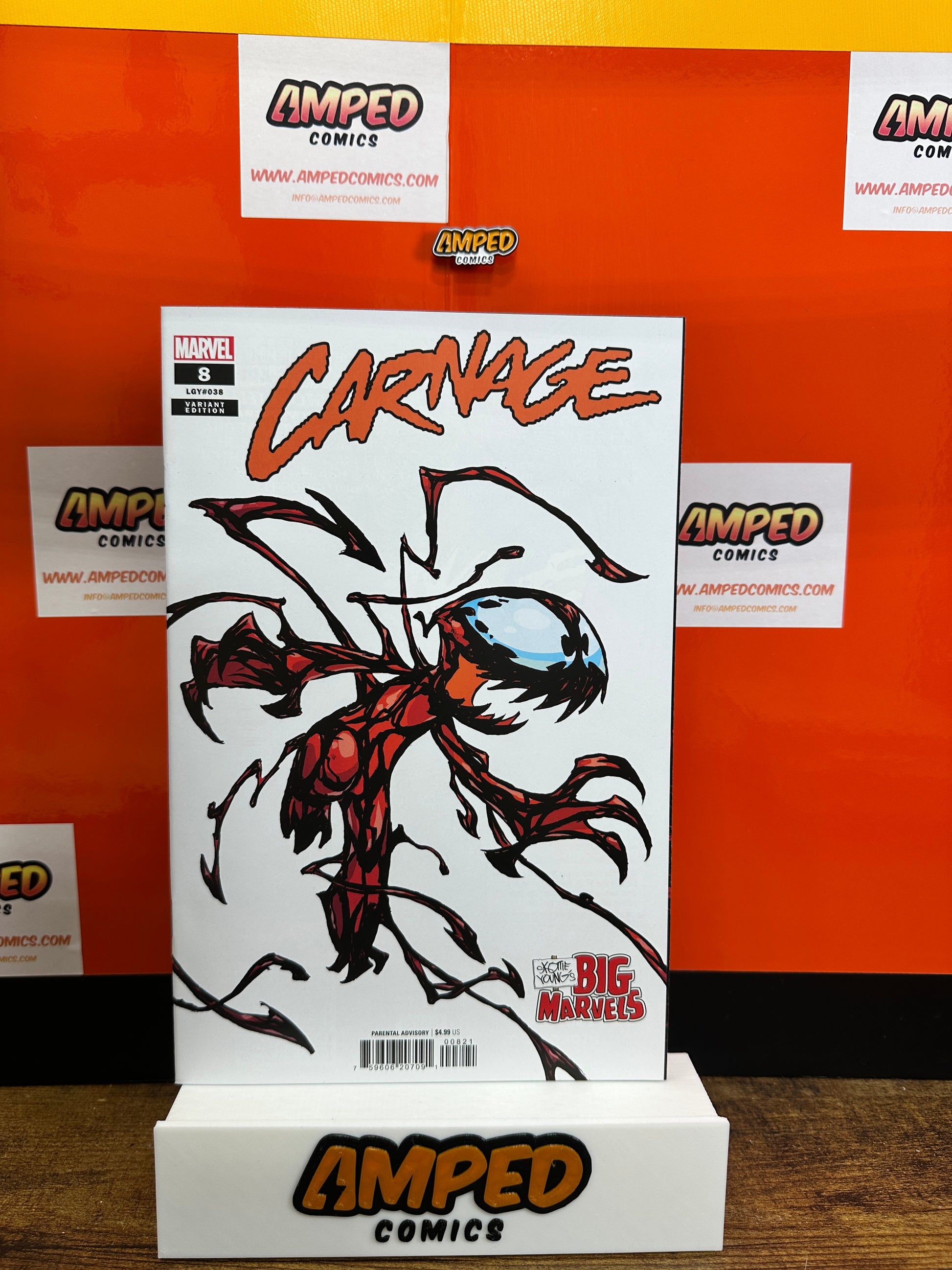 Carnage 8 YOUNG Variant Edition Marvel Comics 2023