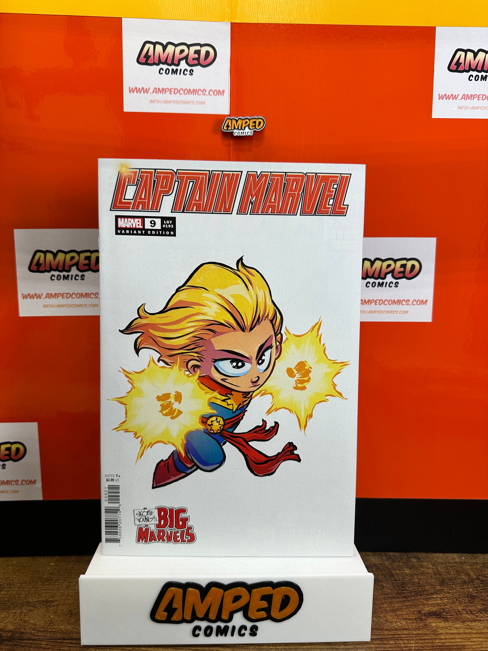 Captain Marvel 9 YOUNG Variant Edition Marvel Comics