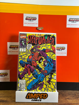 Sleepwalker 5 Marvel Comics 1991 Spider-Man Appearance