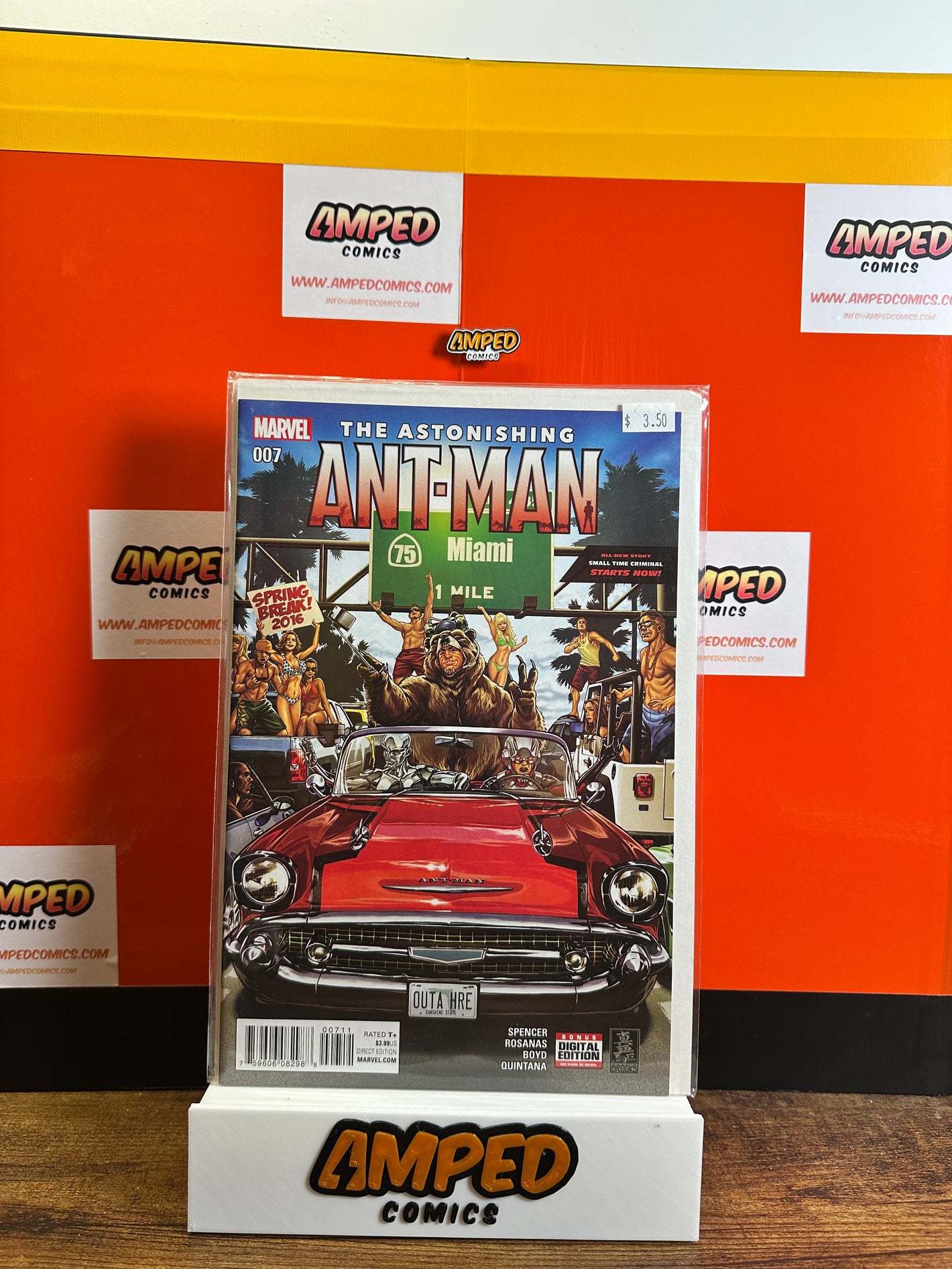 The Astonishing Ant-Man 7 (2016) Marvel Comics