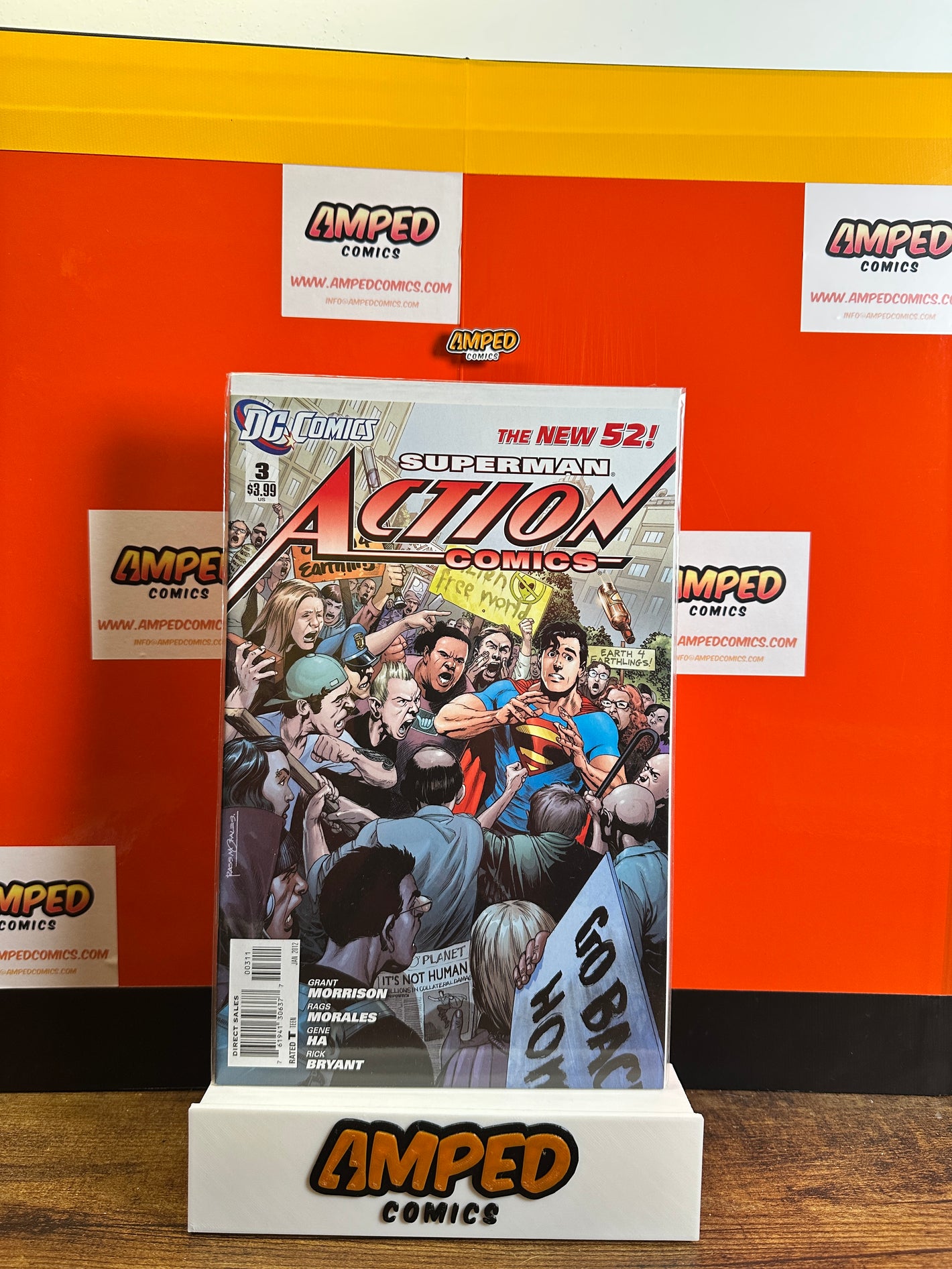 Action Comics 3 (2011) DC Comics The New 52 Superman