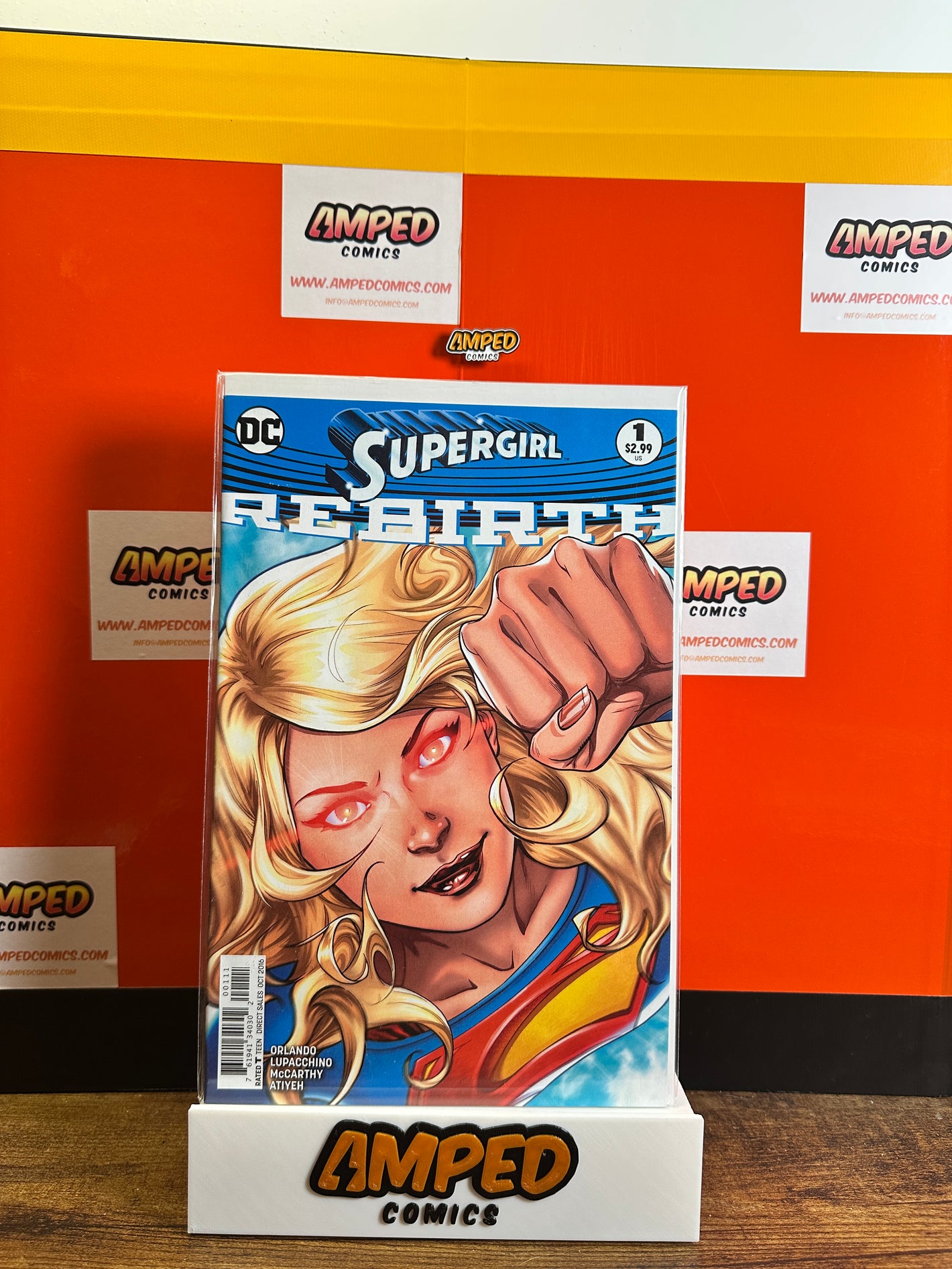 Supergirl Rebirth 1 DC Comics 2016