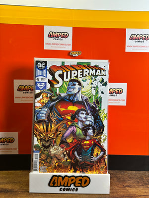 Superman 42 DC Universe 2.99 Cover by Gleason Tomasi