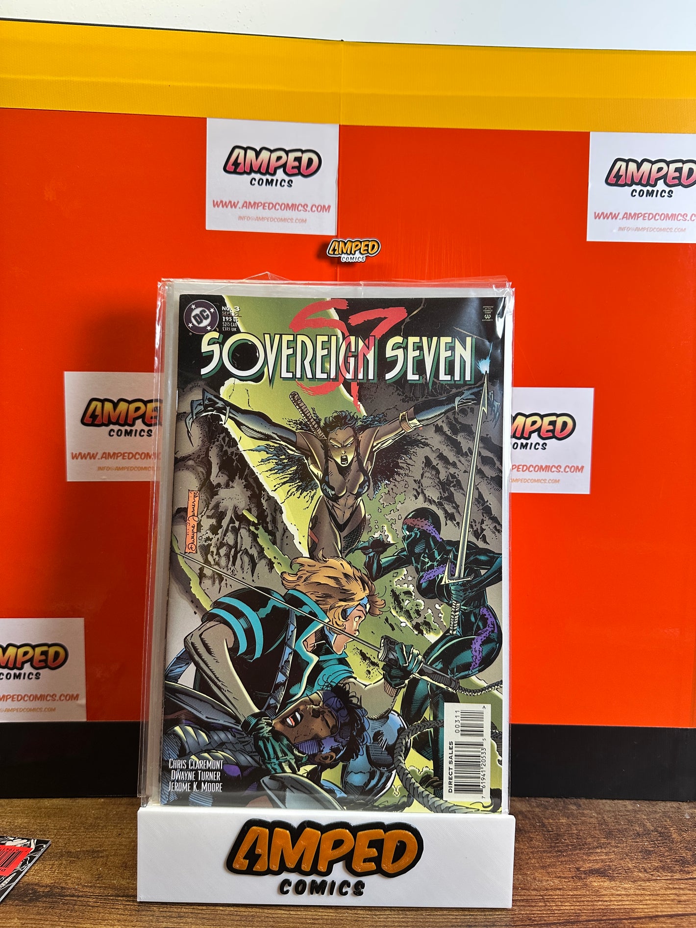 Sovereign Seven 3 DC Comics 1995 Chris Claremont