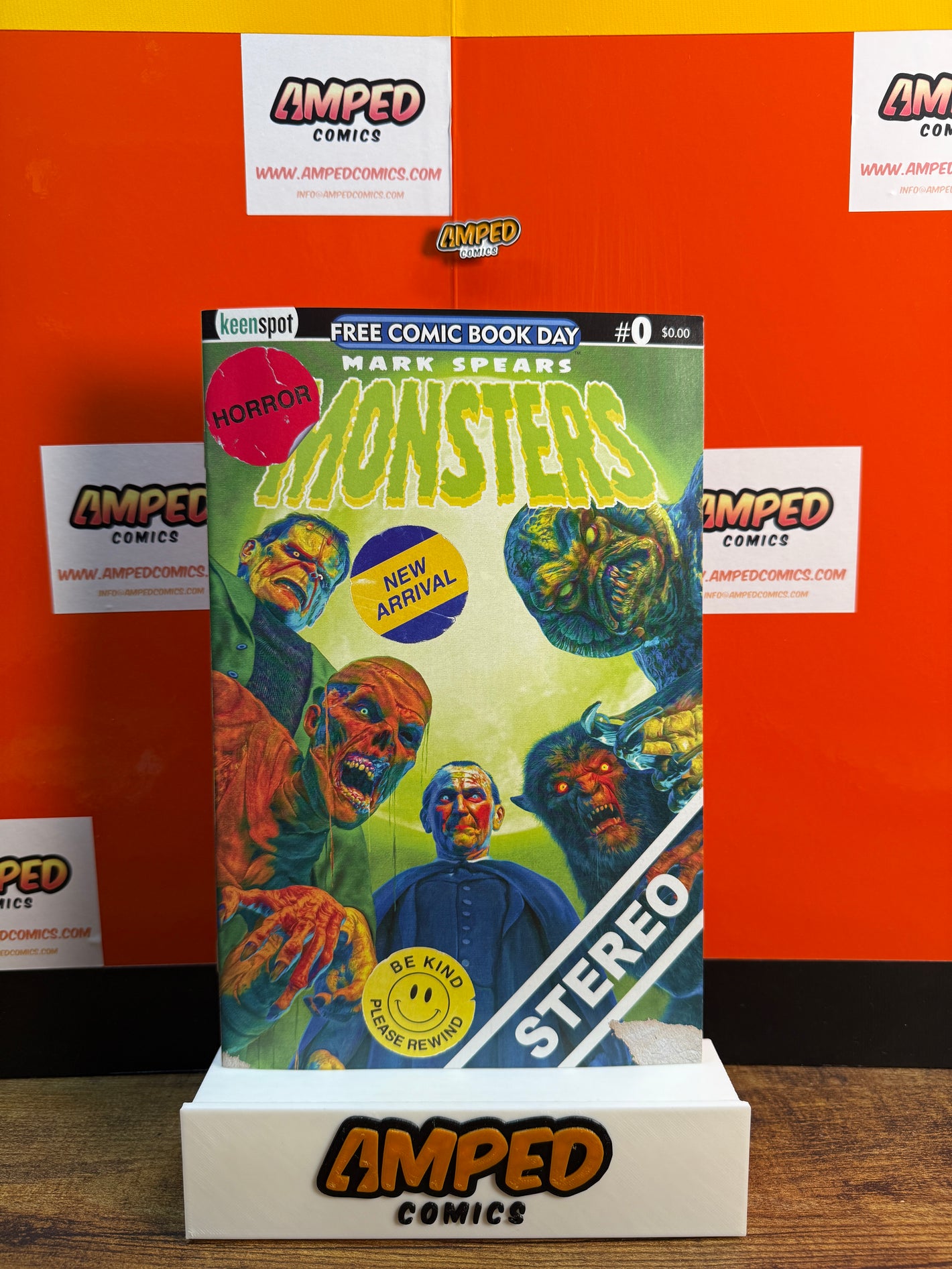 Mark Spears Monsters 0 Free Comic Book Day KeenSpot