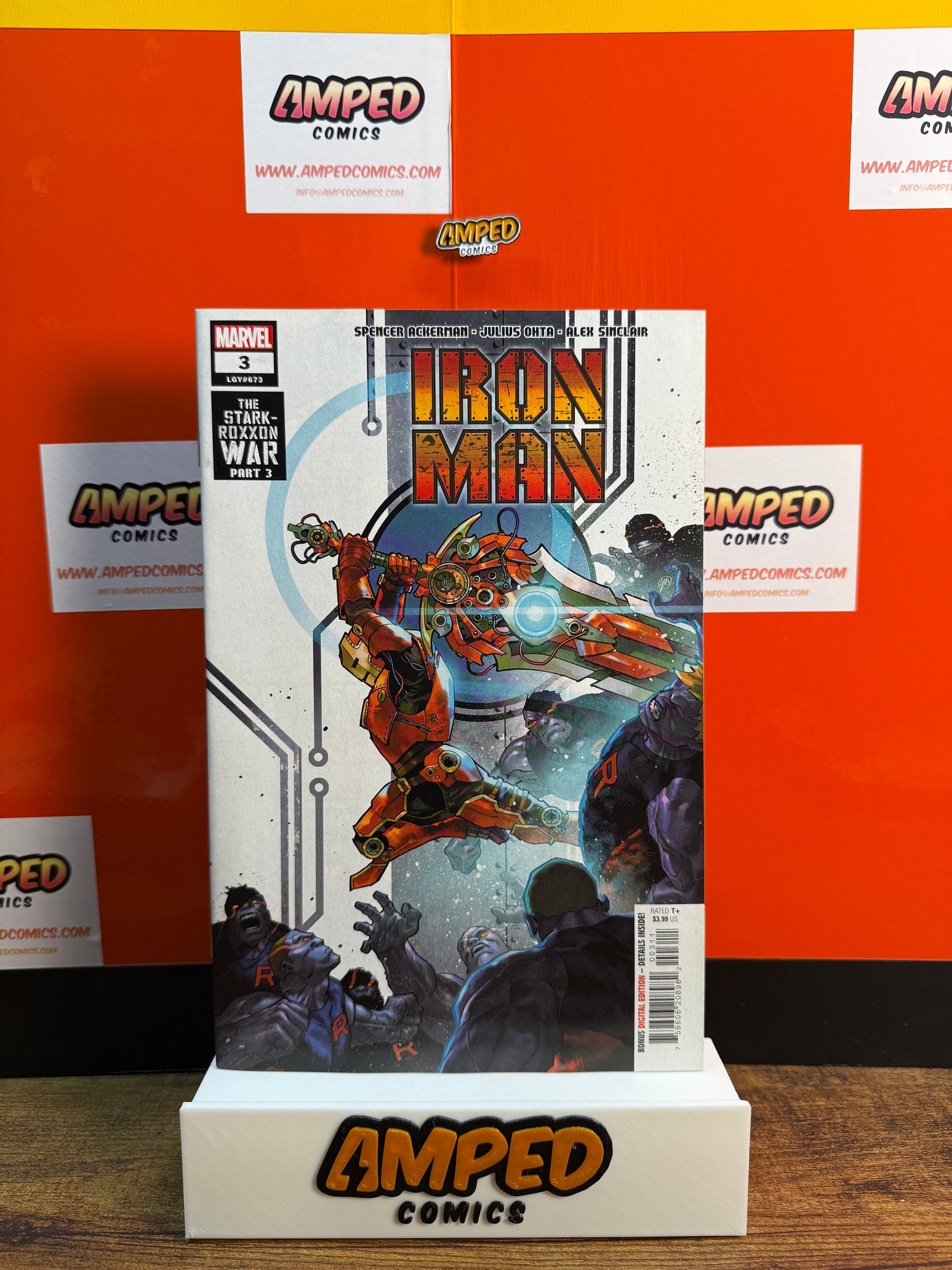 Iron Man 3 Marvel Comics The Stark-Roxxon War Part 3