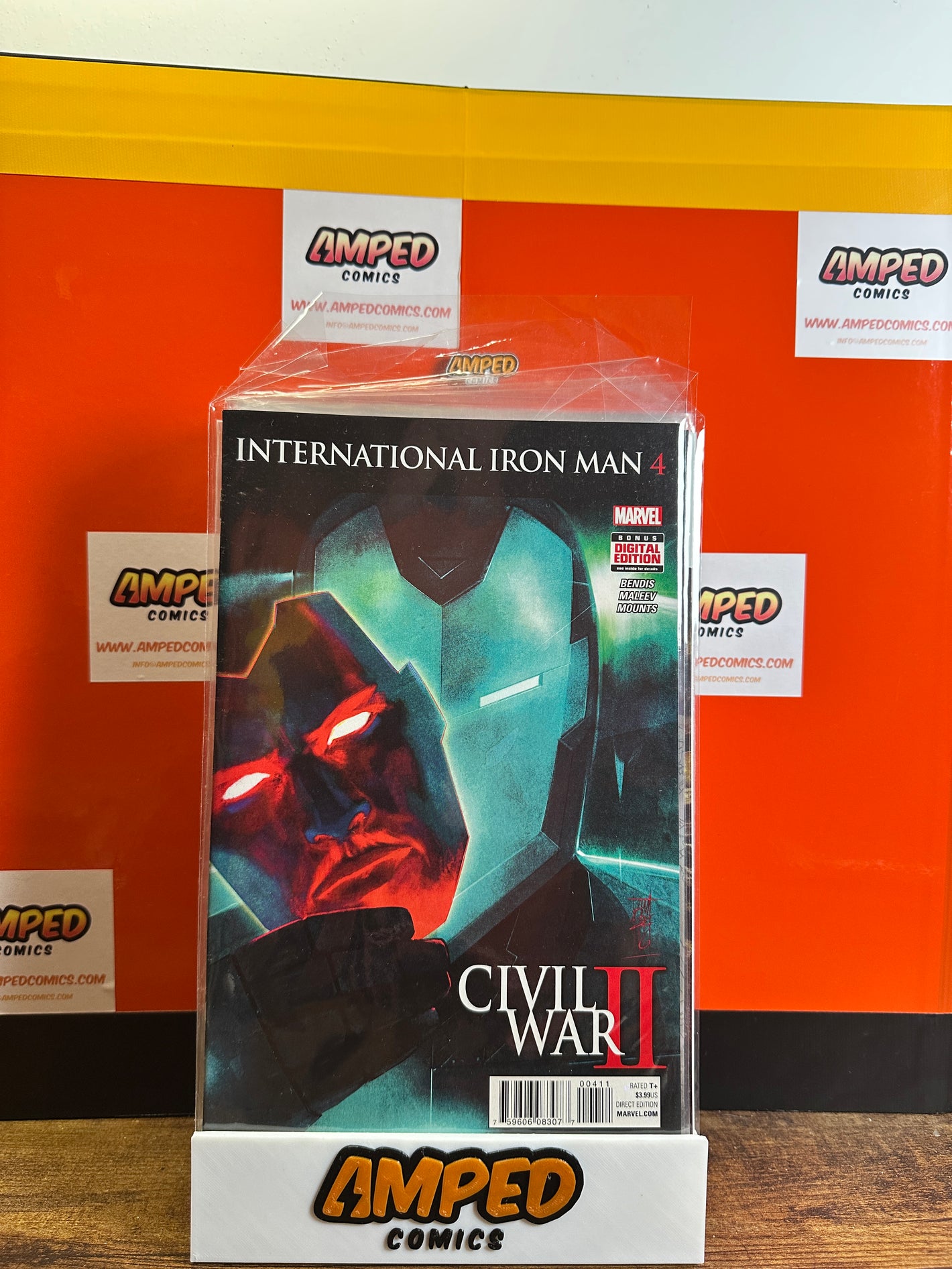 International Iron Man 4 Marvel Civil War II Tie-In