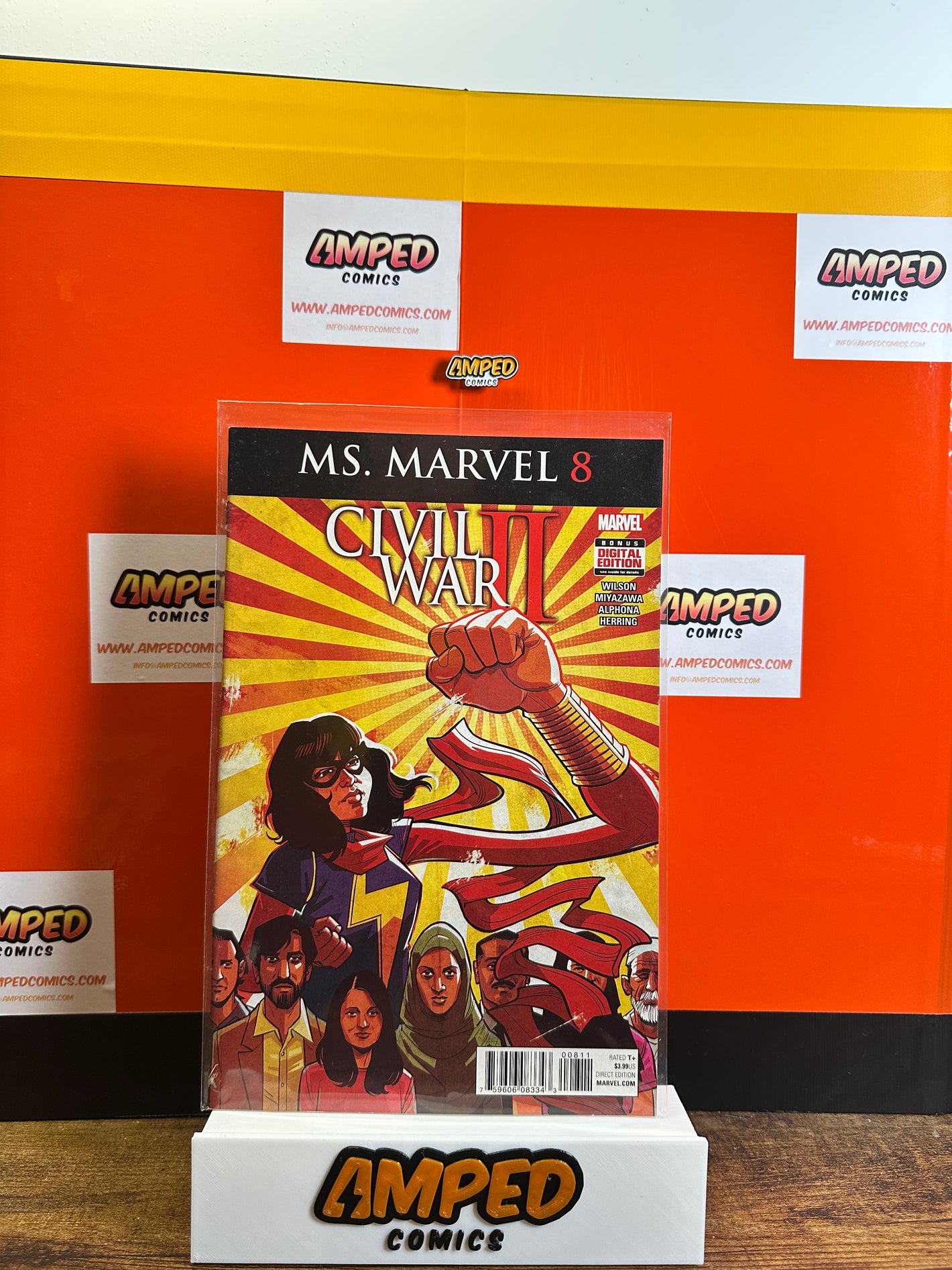 Ms. Marvel 8 Civil War II Marvel Comics 2016
