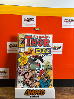 The Mighty Thor 427 Marvel Comics 1990 Excalibur Appearance