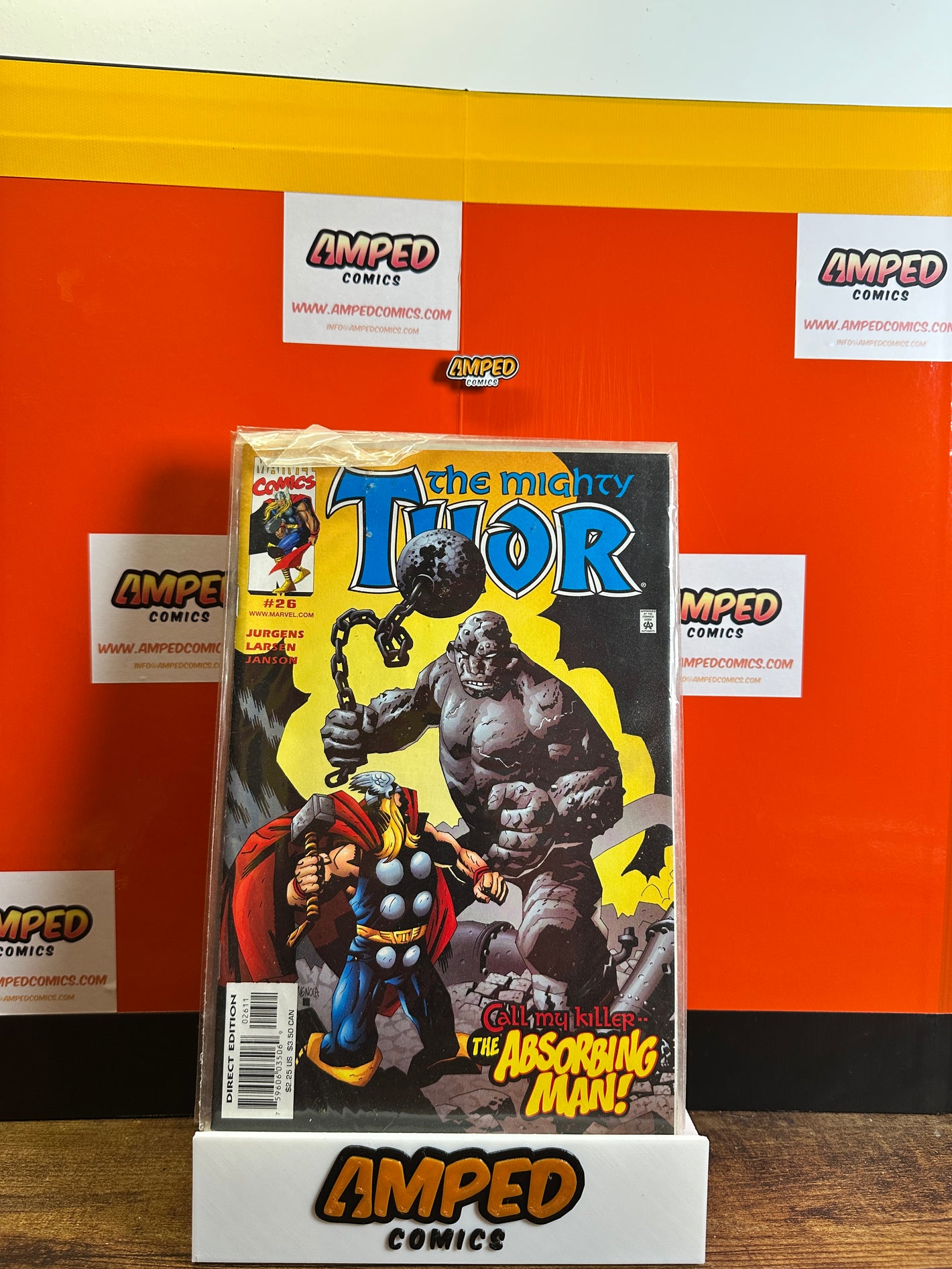 The Mighty Thor 26 Marvel Comics Absorbing Man Appearance