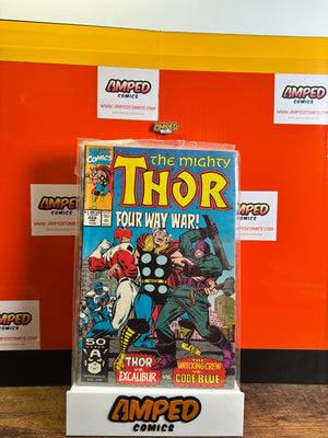 The Mighty Thor 428 Marvel Comics 1991 Four Way War
