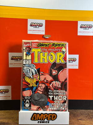 The Mighty Thor 429 Marvel Comics Thor vs Juggernaut 1991