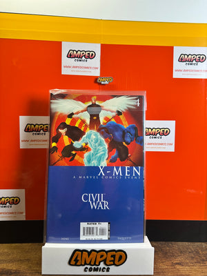 X-Men Civil War 4 Marvel Comics Event Paquette 2007