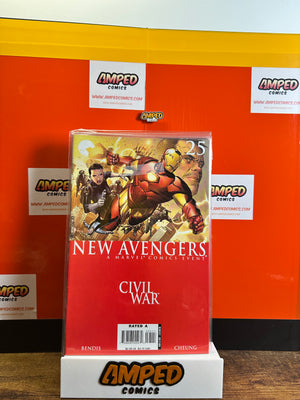 New Avengers 25 Civil War Marvel Comics Event Bendis Cheung