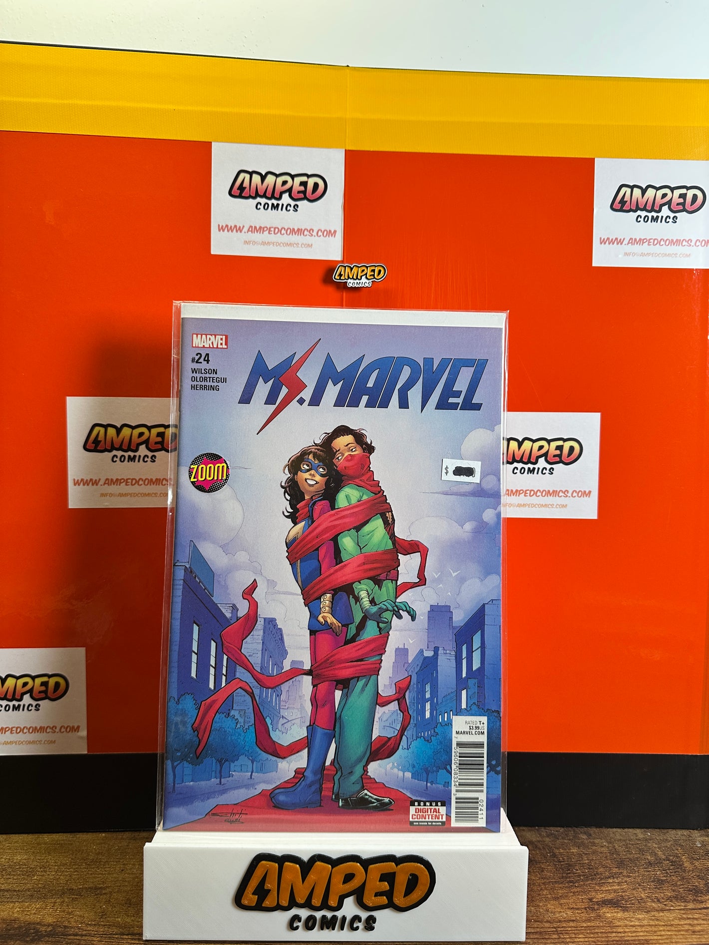 Ms. Marvel 24 Marvel Comics 2017 Wilson Olortegui