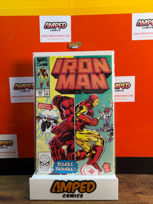 Iron Man 255 Marvel 1990🔑1st app of the sixth Crimson Dynamo, Valentin Shatalov